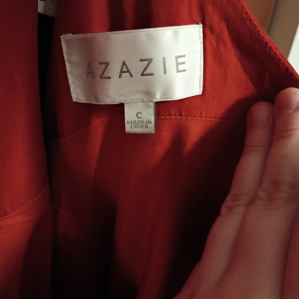 Beautiful Rust Coloured Formal Gown - Picture 3 of 3